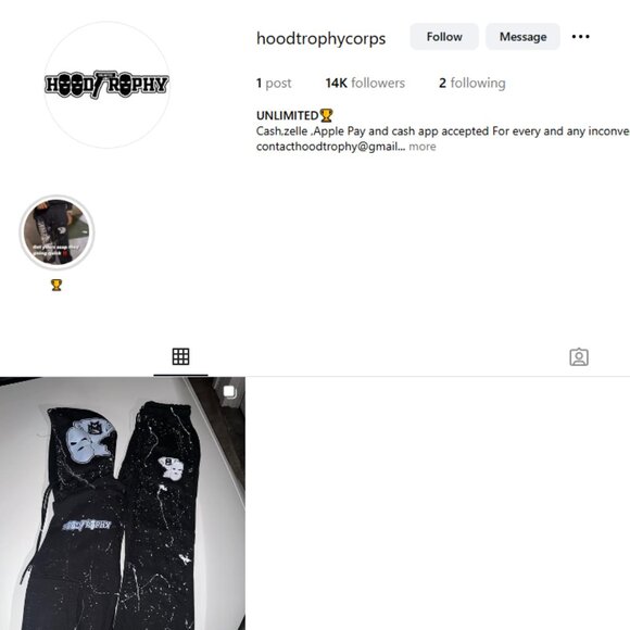 Peysoh MoneySign Suede Merch Tee - Picture 2 of 2